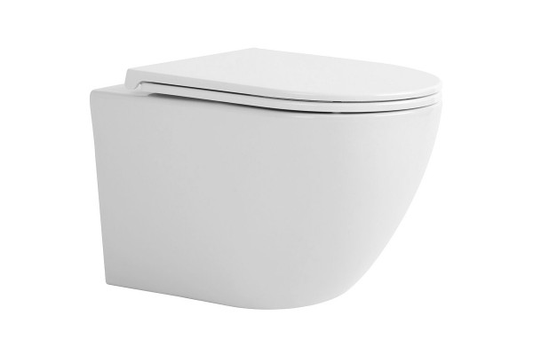 Подвесной унитаз Avimano Emotion 1000020 белый, глянцевый, микролифт, овальный, 36x49 см