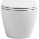 Подвесной унитаз Avimano Emotion 1000021 белый, матовый, микролифт, овальный, 36x49 см