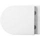 Подвесной унитаз Avimano Intuition 1000071 белый, матовый, микролифт, овальный, 36x49 см