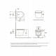 Подвесной унитаз Avimano Intuition 1000073 серый, матовый, микролифт, овальный, 36x49 см