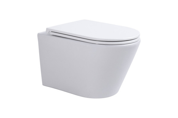 Подвесной унитаз Avimano Intuition 1001060 белый, глянцевый, микролифт, овальный, 36x53 см