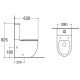 Напольный унитаз Avimano Emotion 1011030 белый, глянцевый, микролифт, овальный, 39x63 см