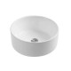 Накладная раковина Avimano Emotion 1243010 40х40 белая, глянцевая, круглая, цвет белый