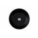 Накладная раковина Avimano Emotion 1243012 40х40 черная, матовая, круглая, цвет черный