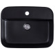 Накладная раковина Avimano Vision 1245122 50.5х39.5 черная, матовая, прямоугольная, цвет черный