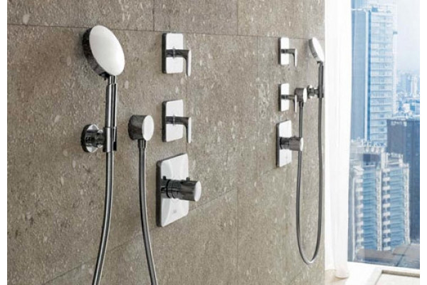 Шланговое подключение Axor Starck Fixfit  хром,  в стиле hi-tech