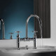 Смеситель Axor Montreux 16510000 для раковины, хром, двухвентильный, высота излива 22.4 см