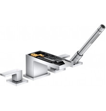 Смеситель Axor MyEdition 47432000 на борт ванны, без панели, двухвентильный, хром