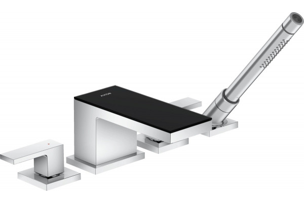 Смеситель Axor MyEdition 47432000 на борт ванны, без панели, двухвентильный, хром