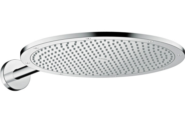 Верхний душ Axor ShowerSolutions 26034000 хром штанга 9.15 см, размер 35.5 см