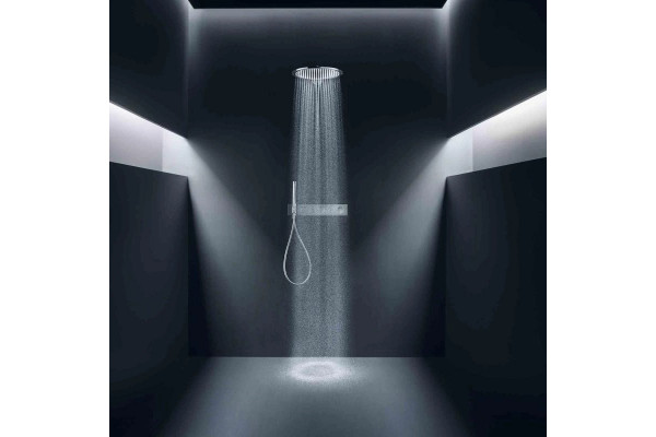 Верхний душ Axor ShowerSolutions 26034000 хром штанга 9.15 см, размер 35.5 см