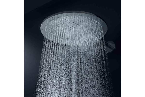 Верхний душ Axor ShowerSolutions 26034000 хром штанга 9.15 см, размер 35.5 см
