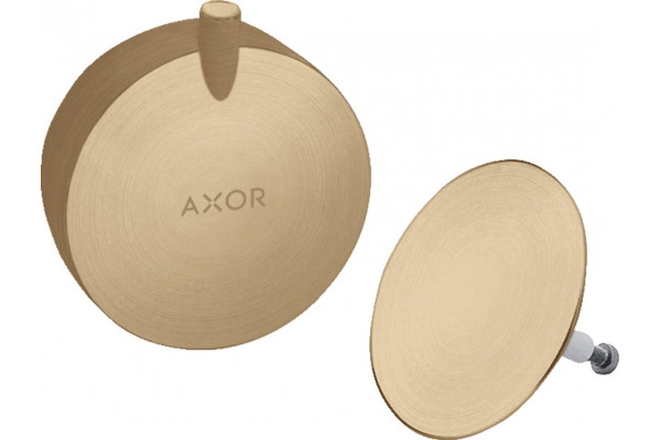 Декоративные накладки для ванны Axor 58312140 шлифованная бронза