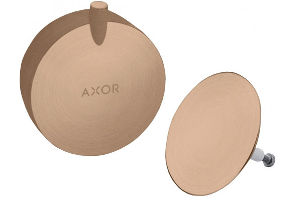 Декоративные накладки для ванны Axor 58312310 шлифованное красное золото