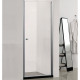 Душевая дверь Azario Alberta AZ-NK6211 800 82х190 профиль серебро, стекло прозрачное, распашная, с покрытием анти-капля