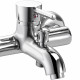 Смеситель Azario Tasco AZ-15160511 для ванны, хром, однорычажный, длина излива 16.5 см