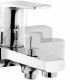 Смеситель Azario Treya AZ-15680501 для ванны, хром, однорычажный, длина излива 16 см