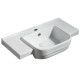 Раковина Azario AZ-40089 80х46 белая прямоугольная, цвет белый