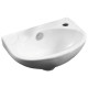 Раковина Azario AZ-41203 37х25 угловая, белая, цвет белый