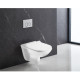 Унитаз Azario Pavia AZ-2142 микролифт белый, овальный, 35.5x53 см