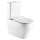 Унитаз Azario Maro AZ-2154 микролифт белый, овальный, 38.5x69 см