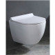 Унитаз Azario Geno AZ2196D микролифт белый, овальный, 36x49 см