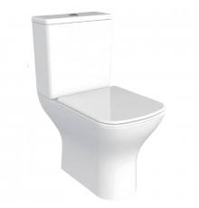 Унитаз Azario Iris AZ 8353 микролифт белый, прямоугольный, 38x60 см