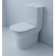 Унитаз Azario Iris AZ 8353 микролифт белый, прямоугольный, 38x60 см