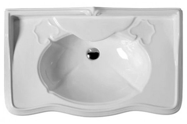 Раковина Azzurra Jubilaeum JUB200B1/90 цвет белый, прямоугольная