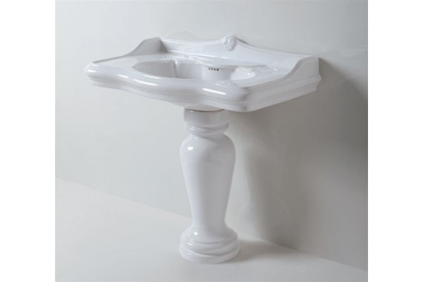 Раковина Azzurra Jubilaeum JUB200B1/90 цвет белый, прямоугольная