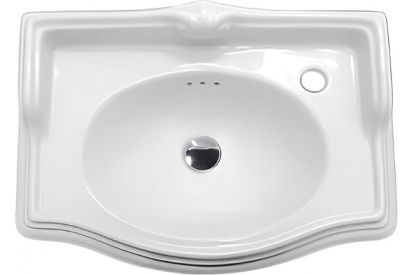 Раковина Azzurra Jubilaeum 50 прямоугольная цвет белый