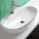 Раковина Azzurra Elegance 70 овальная цвет белый