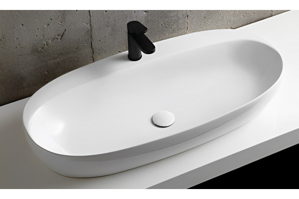 Раковина Azzurra Elegance 90 овальная цвет белый
