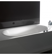 BetteLux Oval Ванна встраиваемая овальная с шумоизоляцией 190x90x45 см цвет белый  (для удлиненного слива-перелива)