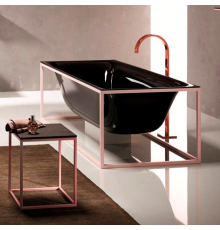BetteLux SHAPE Ванна  180x80x45 см покрыта эмалью снаружи и изнутри Glaze Plus  черная