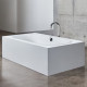 BetteLux Oval Ванна встраиваемая овальная с шумоизоляцией 180x80x45 см с покрытиями Glaze Plus анти-слип белая (для удлиненного слива-перелива) 3466-000 PLUS AR