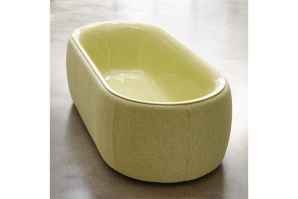 Bette Lux Oval Couture Подиум текстильный  для ванны 3466 TX 185x85x58 см цвет болотный 851 B804-851