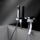 Смеситель Bandini Seta 775.320/SF Cr для ванны с душем, однорычажный, хром
