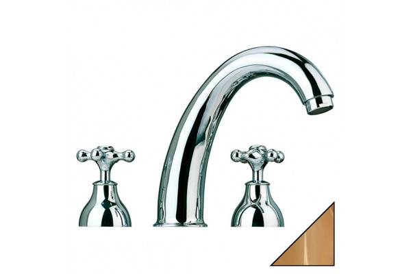 Смеситель Bandini Classic 606.940/21 Oro С ВНУТРЕННЕЙ ЧАСТЬЮ двухвентильный, золото