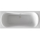Акриловая ванна Bas Мале 180x80 прямоугольная, встраиваемая, объем 160 л.