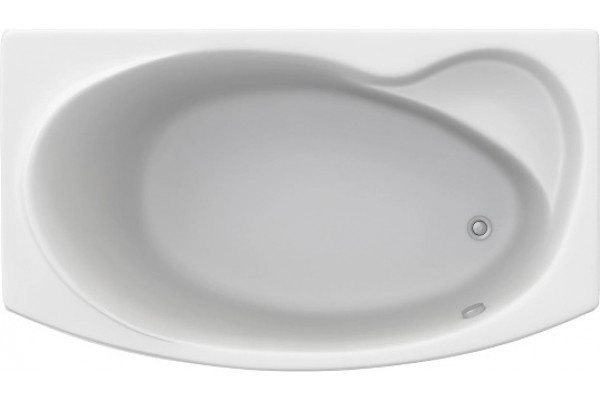 Акриловая ванна Bas Либера 170x100 прямоугольная, встраиваемая, объем 280 л.