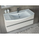 Мебельная раковина Bellezza Kirovit Стиль 1050 цвет белый, на тумбу