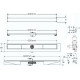 Душевой лоток Berges Wasserhaus C1 Norma 090037 60 см хром, в пол около стены