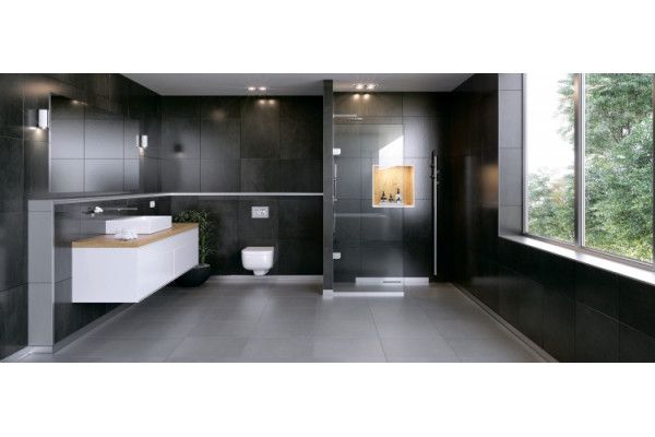 Душевой лоток Berges Wasserhaus Wall 091156 60 см хром, в стену