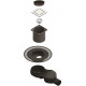 Душевой трап Berges Wasserhaus Platz Norma 090159 15x15 см хром, в пол около стены