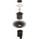 Душевой трап Berges Wasserhaus Platz Norma 090059 15x15 см хром, в пол около стены