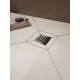 Душевой трап Berges Wasserhaus Zentrum Antik 090364 10x10 см хром, в пол около стены