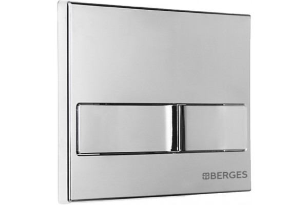Комплект Berges Wasserhaus Novum 043233 кнопка хром в современном стиле
