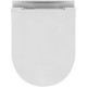 Унитаз подвесной Berges Wasserhaus Okus 082127 с микролифтом, белый, овальный, 35x48 см
