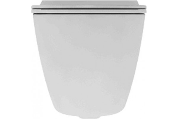 Унитаз подвесной Berges Wasserhaus Okus 082127 с микролифтом, белый, овальный, 35x48 см